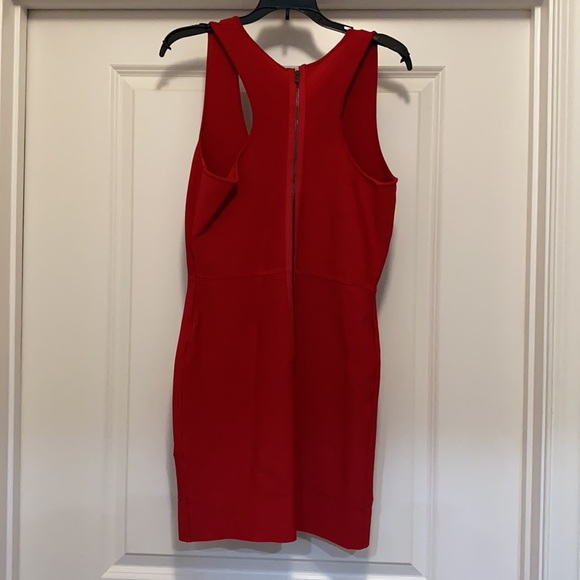 EUC BCBGMaxAzria Red bodycon dress in Large - Picture 2 of 3